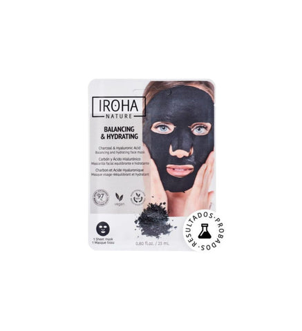Detox. Biologisch abbaubare detox und feuchtigkeitsspendende Maske - IROHA NATURE