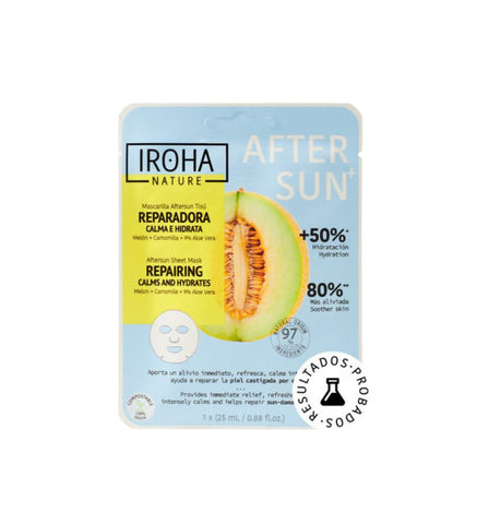 Aftersun-Masken. Reparieren - Iroha Nature